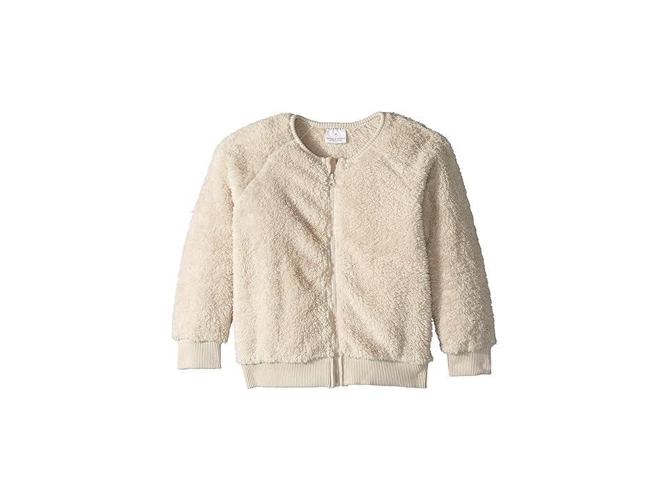 

HUXBABY Faux Fur Jacket (Little Kids/Big Kids) (Natural) Girl's Clothing, Beige
