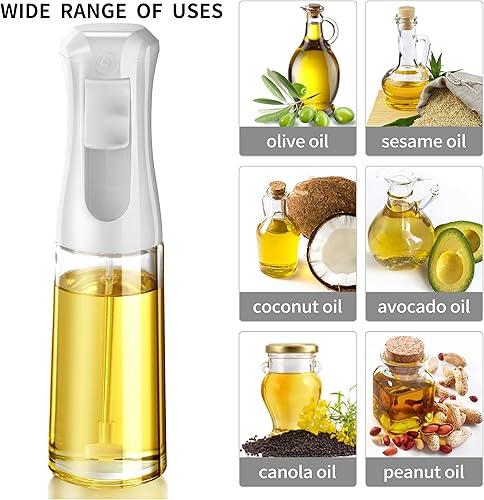 Miniatura 4 de Pulverizador de aceite para cocinar rociador de aceite de oliva de vidrio de 68fl oz botella de aerosol de aceite de oliva accesorios de cocina para