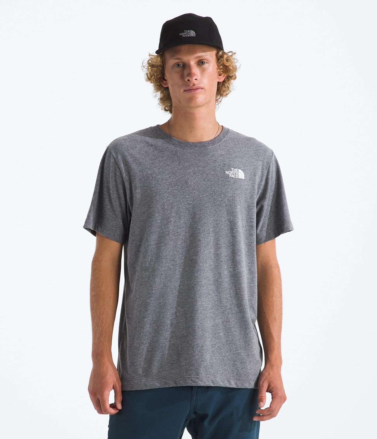 The North Face Men's Sunlit Summit Short Sleeve Tee - Casual Stylish Graphic T-Shirt, Regular Fit, Soft Cotton Fabric