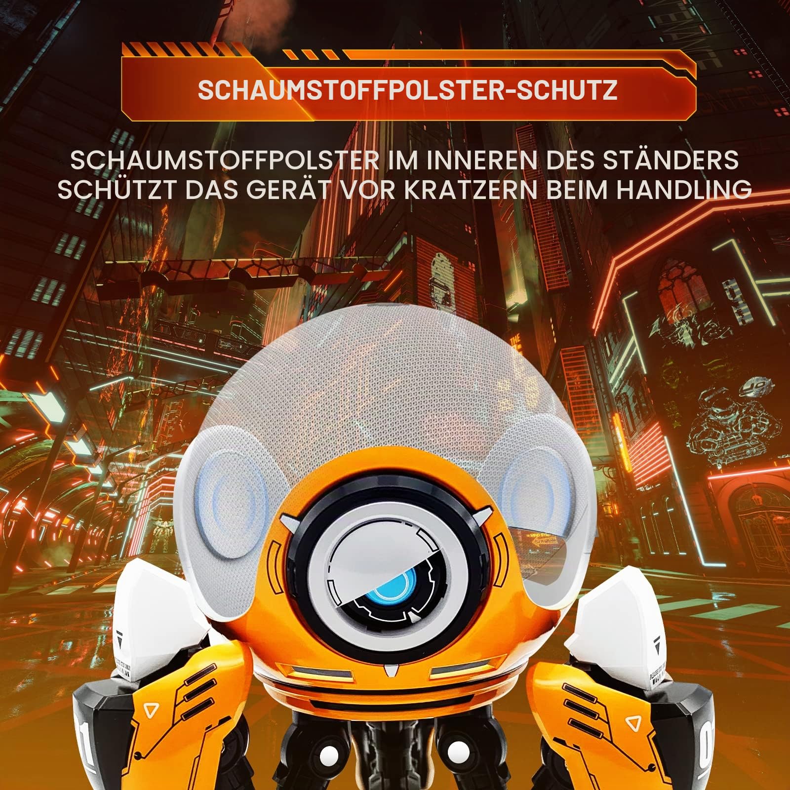 Stand Halter für Echo Dot 5th 4th Generation, Stand Lautsprecher Halterung für Dot 5th 4th Generation Kinder, Dot Zubehör, Homepod Mini, Keine Sound Mikrofon Interferenz