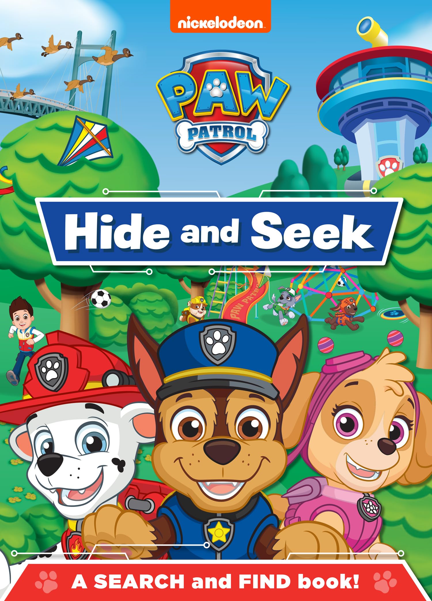 PAW Patrol Hide and Seek A Search and Find Book PAPERBACK 9780008680794