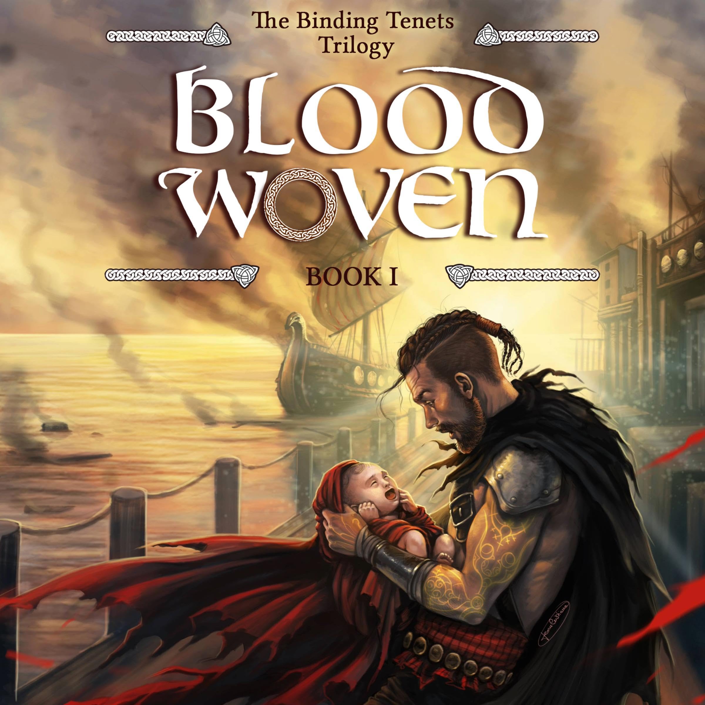 Cover art for Bloodwoven