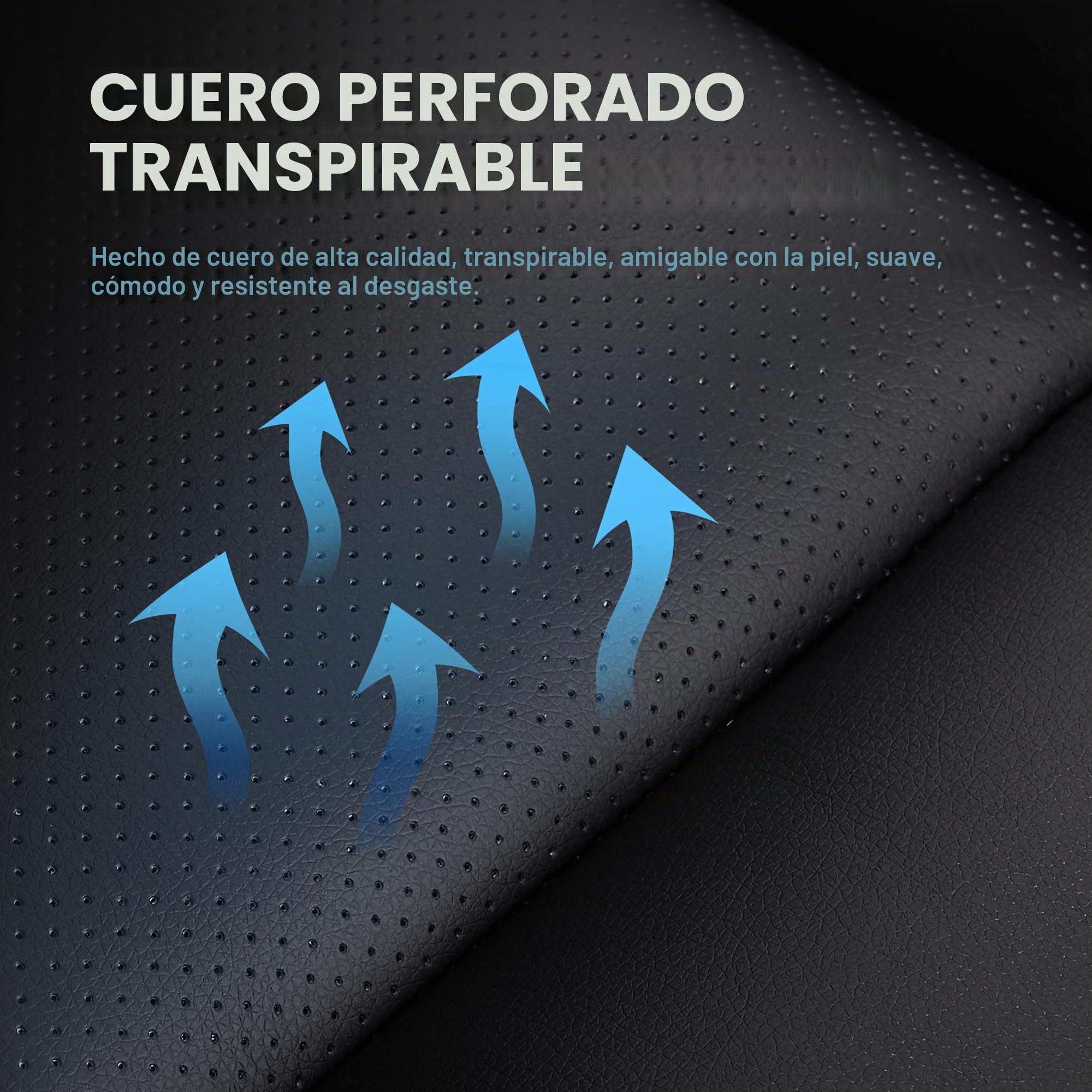 IWMH Silla de Oficina para Personas con Sobrepeso Ergonómica Silla Escritorio Silla Resistente para Ordenador Silla Giratoria con Altura Ajustable Reposabrazos Abatibles Cojín del Asiento Acolchado