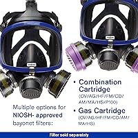 Vista 3 de Dräger X-plore 5500 Máscara respiradora de cara completa Aprobado por NIOSH