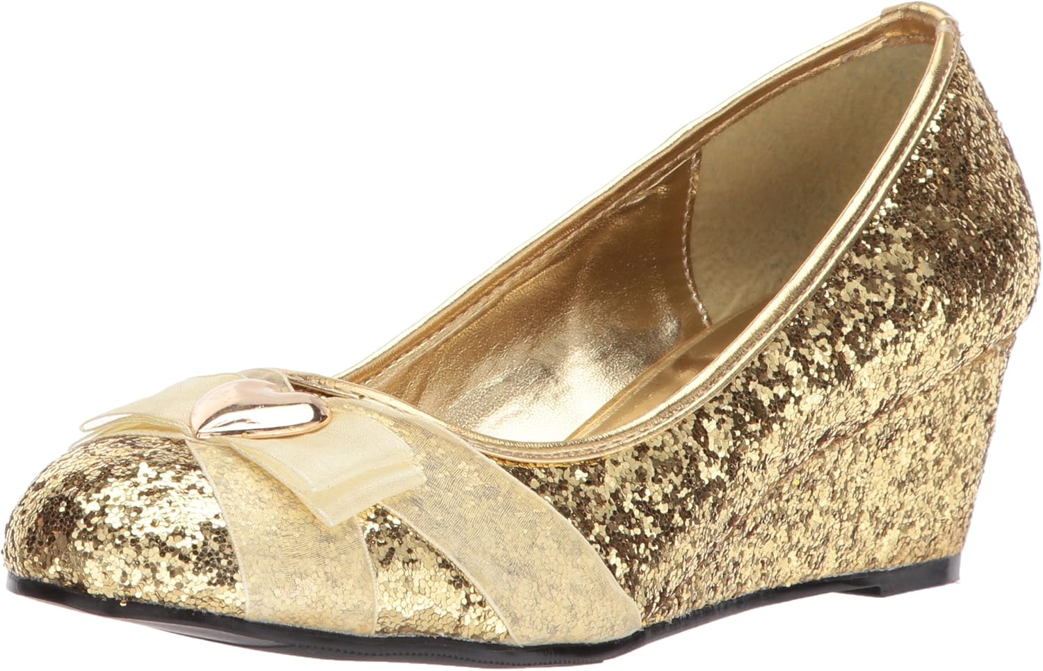 Ellie Shoes Women's 018-princess Wedge Pump, Gold, 6 US/6 M US