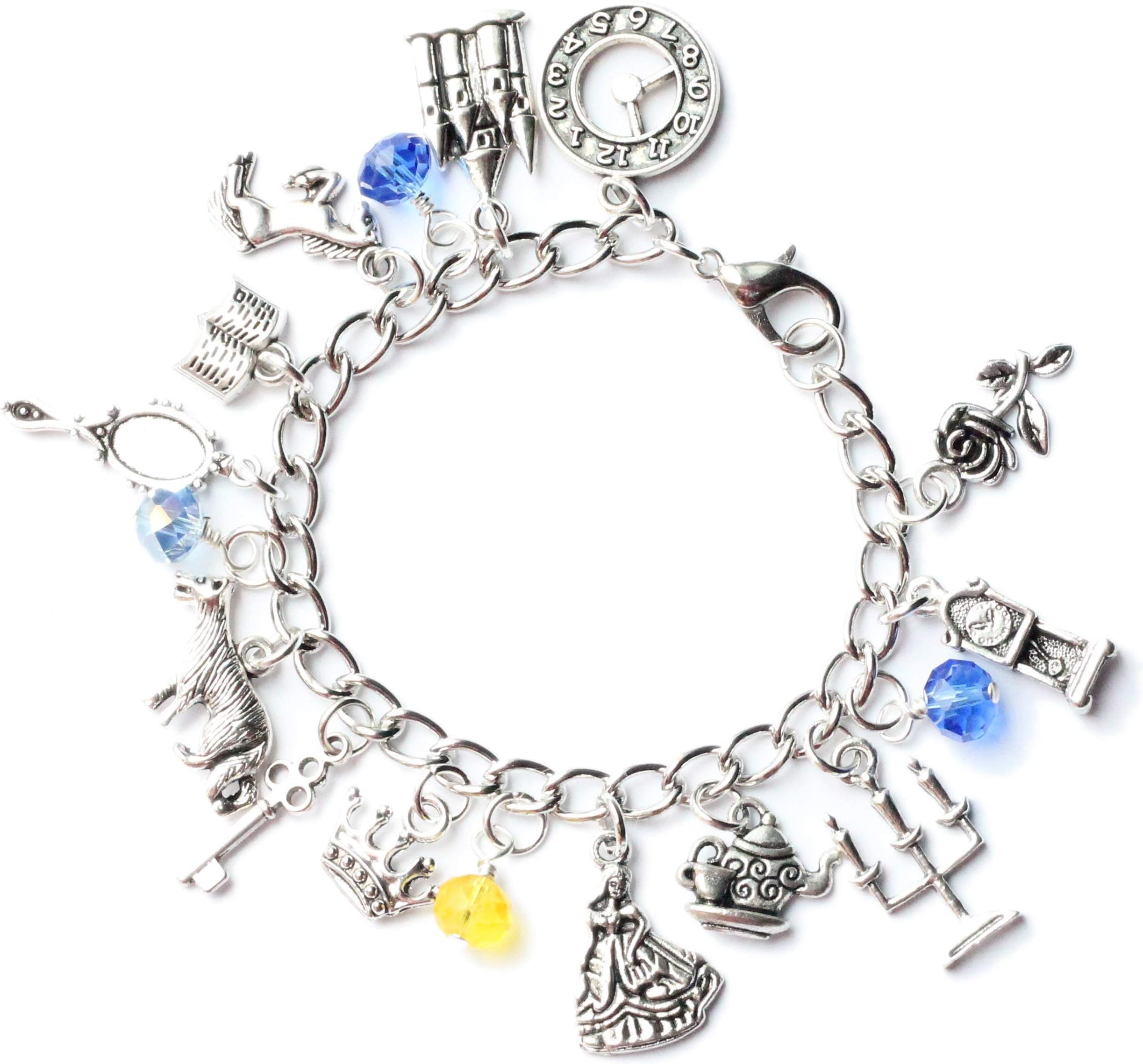 Beauty and the Beast Charm Bracelet
