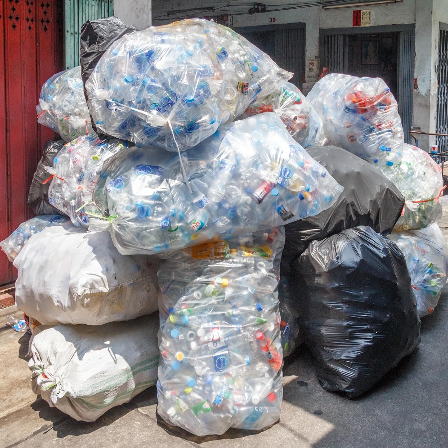 18 Gallon Clear Trash Bag, Heavy Duty, 70 Counts