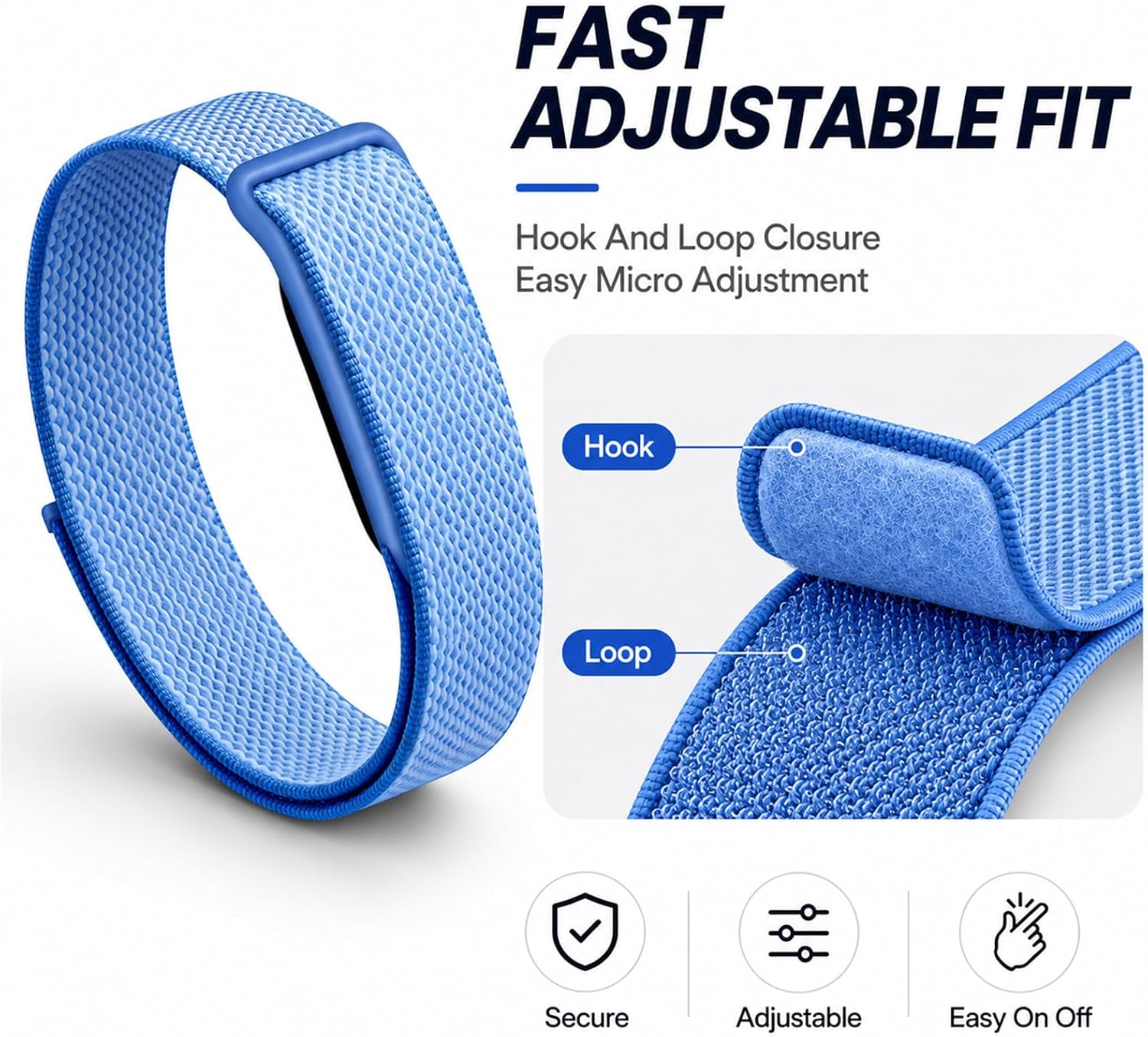 Band Compatible with Google Fitbit Air, Breathable Sport Strap image 4