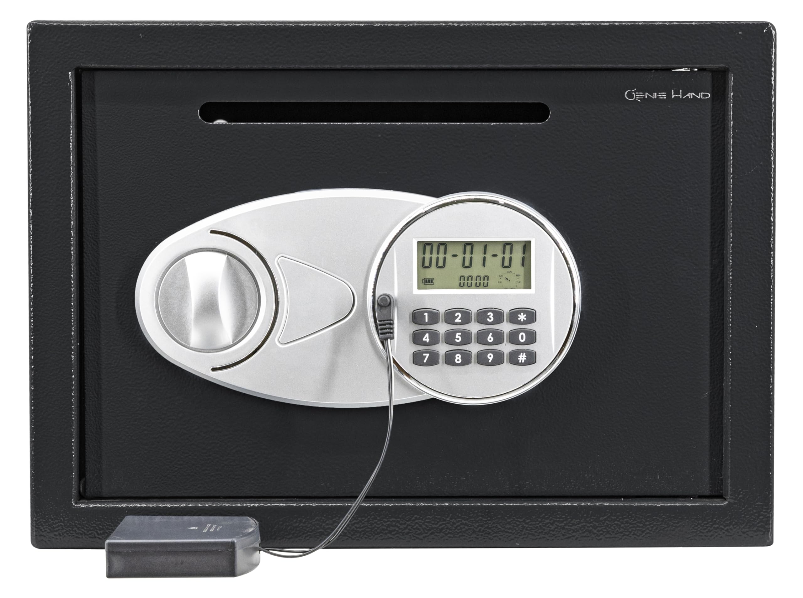 Genie Hand – Coffre-Fort de Dépôt Électronique - B-Class Serrure – Anti Bounce System (Moyen)