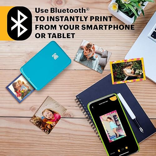 Vista 72 de Zink Kodak Step Printer – Impresora inalámbrica de fotos de teléfono celular Blanco