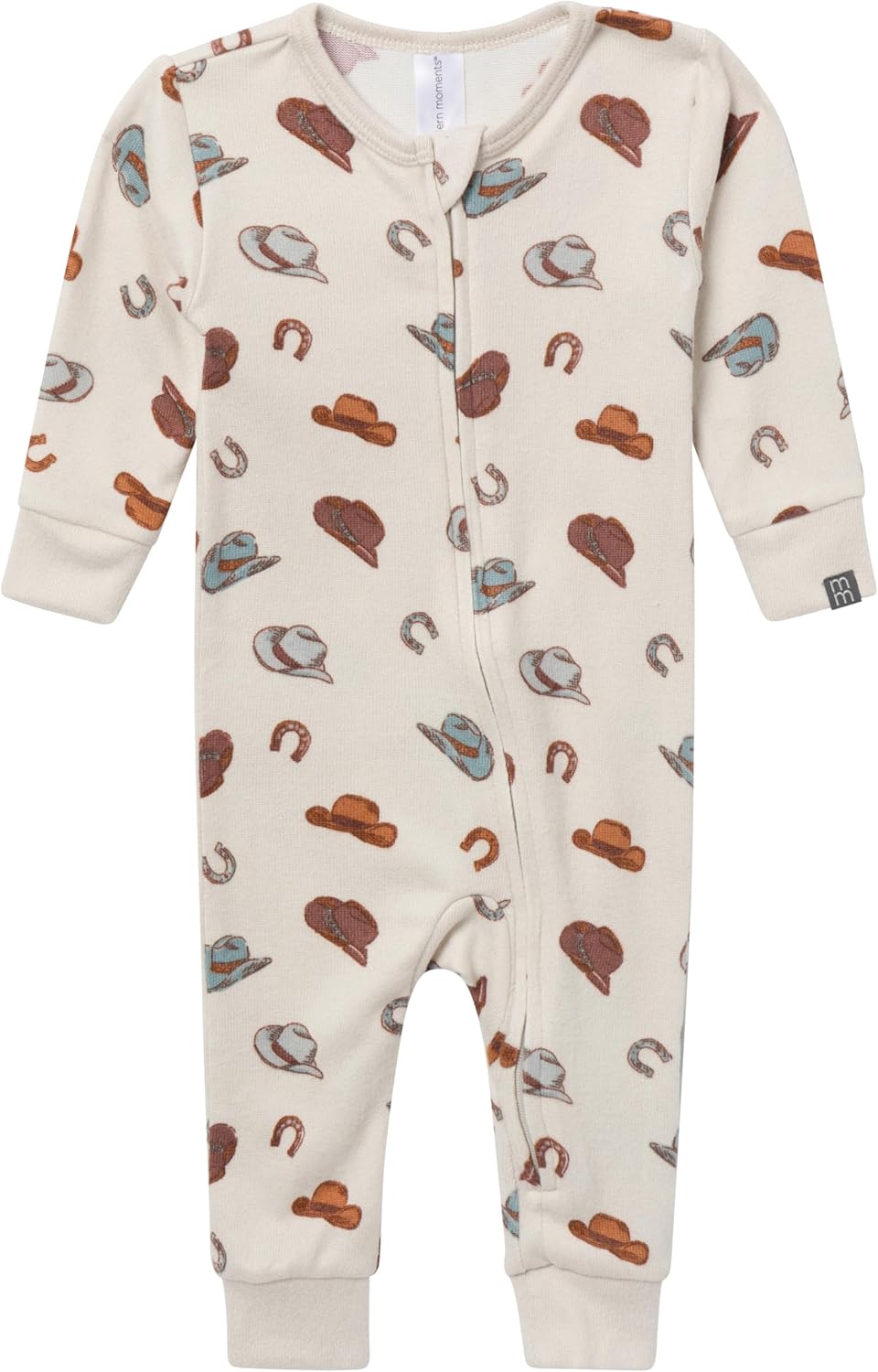 Modern Moments by Gerber unisex-baby Hacci Footless Pajamas