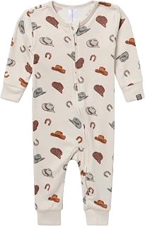 Modern Moments by Gerber Baby Boys & Girls Hacci Footless Pajamas