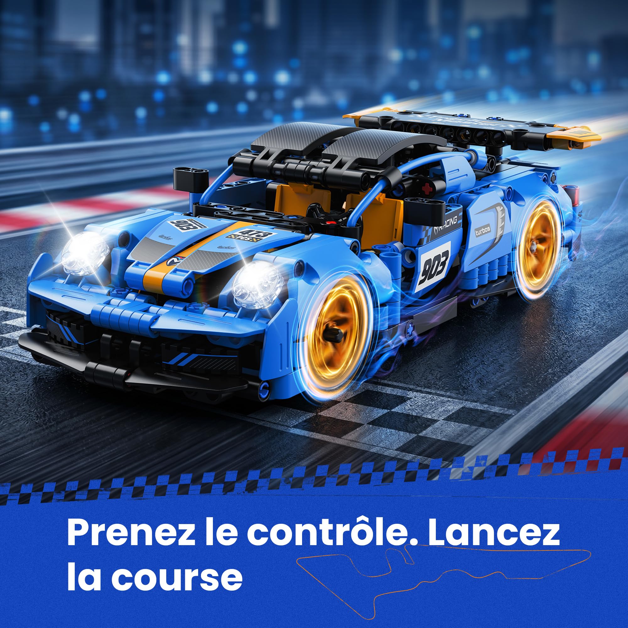 Sillbird - Kit de construcción de robot y coche a distancia para niños