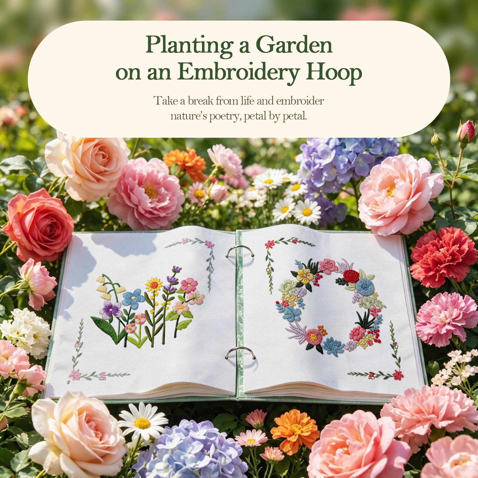 Learn Embroidery with Video Tutorials - Beginner Kit -2