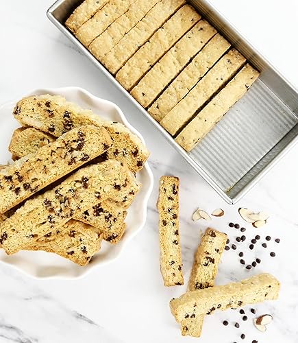 Miniatura 3 de USA Pan Utensilios para hornear Biscotti Pan de acero aluminizado