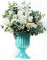 Vista 3 de Florero de plástico ajustable decorativo para fiesta o decoración del hogar 4 alturas (amarillo bebé)