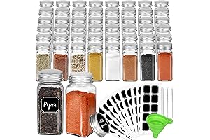 Optimize Your Kitchen: 4.oz Spice Bottles That Revolutionize Storage and Convenience