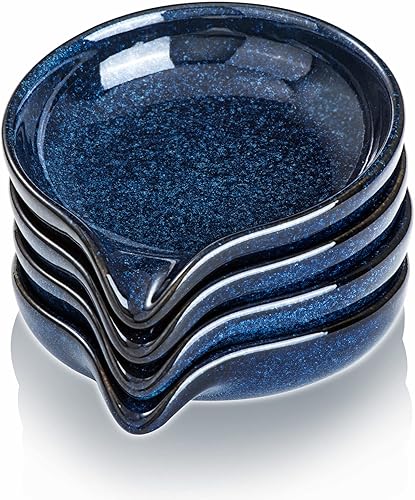 VICRAYS - Soporte para cuchara de cerámica, soporte para cucharas, soporte para cucharas, accesorios de cocina, utensilios de granja, espátula,