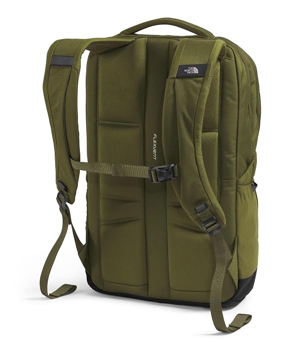 THE NORTH FACE Lichen Daypack, Woodland Green/TNF Black, One Size by THE NORTH FACE - Used condition - Image 3