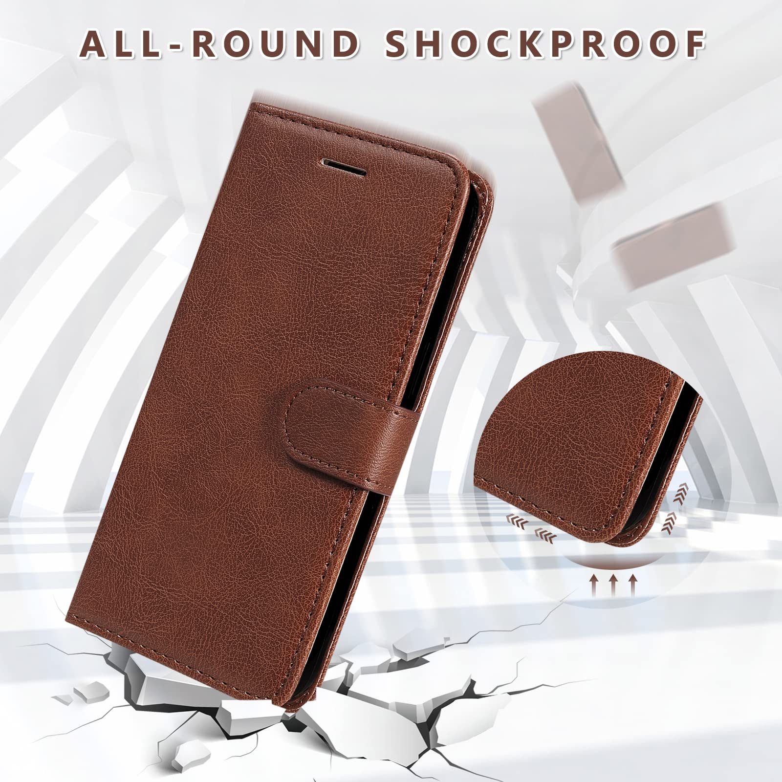 Custodia A Portafoglio In Pelle Fashion Tree Per OPPO Find X6 - Foto 2