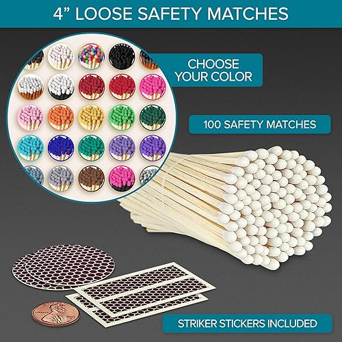 Miniatura 2 de Thankful Greetings - Juego de 4 pulgadas en color de tu elección (100 unidades, calcomanías llamativas incluidas)  Decoración única y divertida para