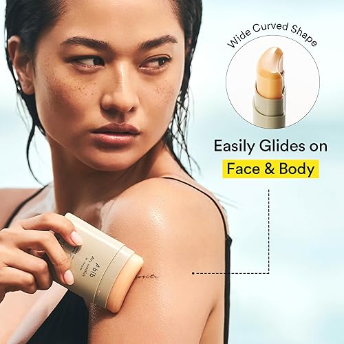 Miniatura 5 de Abib Barra de protección Airy Sunstick de amplio espectro SPF50+ 0.81 oz / 23 g (semimate) Protector solar coreano en barra de protección solar