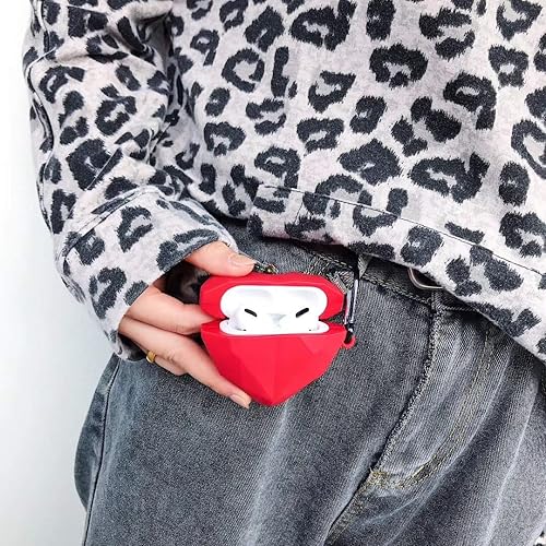 Miniatura 8 de Funda de silicona compatible con Apple Airpods Pro y Pro 2 serie postre de frutas (aguacate sonriente)