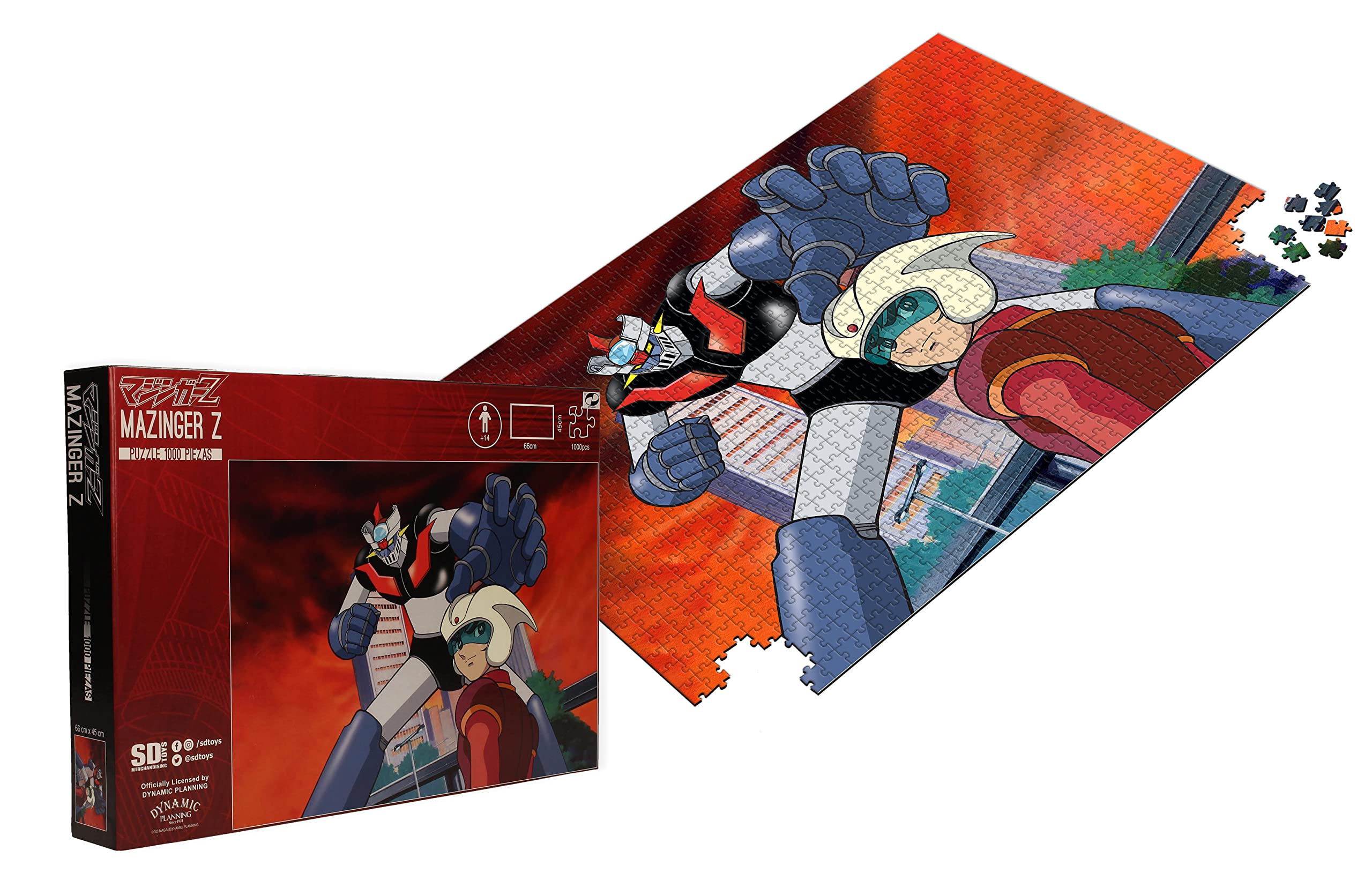 Amazon.com: Mazinger z - koji - puzzle 1000p : Toys & Games
