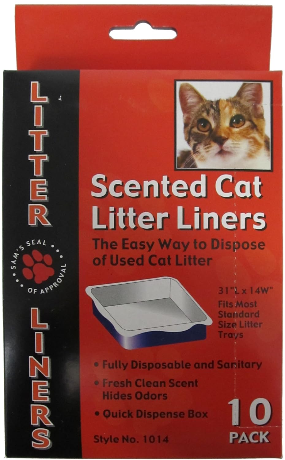 Buy Allary Scented Cat Litter Liners, 10 Pack Online at Low Prices in
