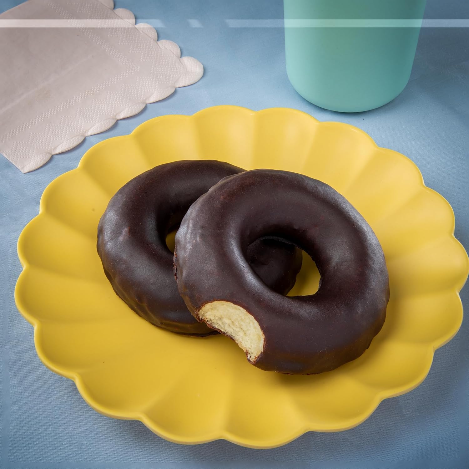 Katz Gluten Free Chocolate Frosted Donuts. Dessert Snack, Free of Soy, Sesame, Dairy, and Nuts. Kosher 11.3oz (12pk)