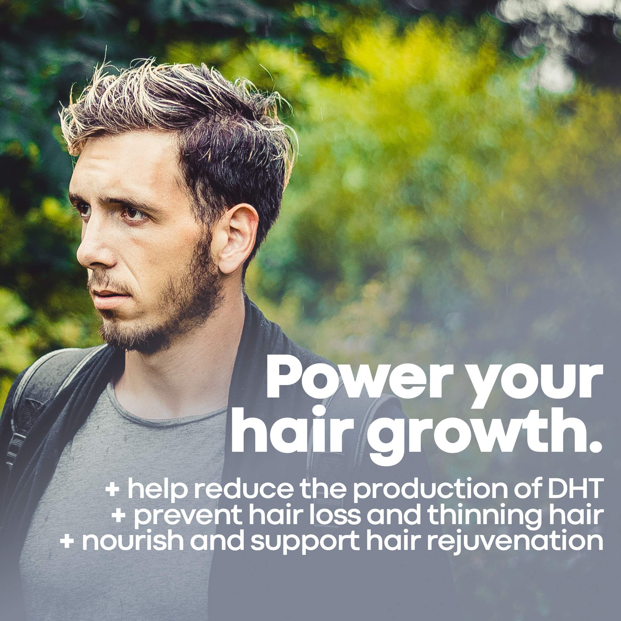 FoliTonic Advanced DHT Blocker To Stop Hair Loss, Hair Thinning & Help