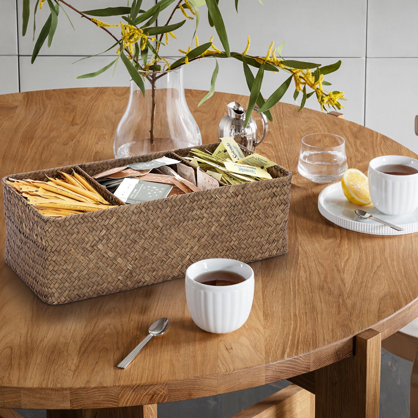 Metaal - Beige - Met deksel - Vierkant - Opbergbox kopen? | Korting
