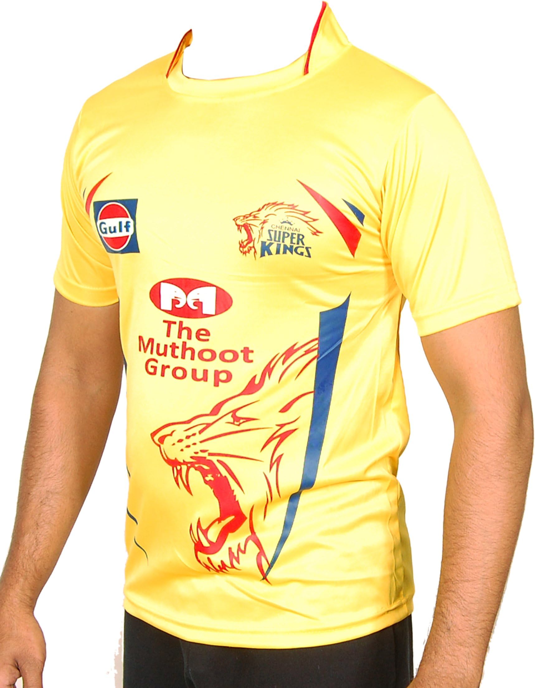 IPL Chennai Super Kings Authentic Replica Jersey 2018