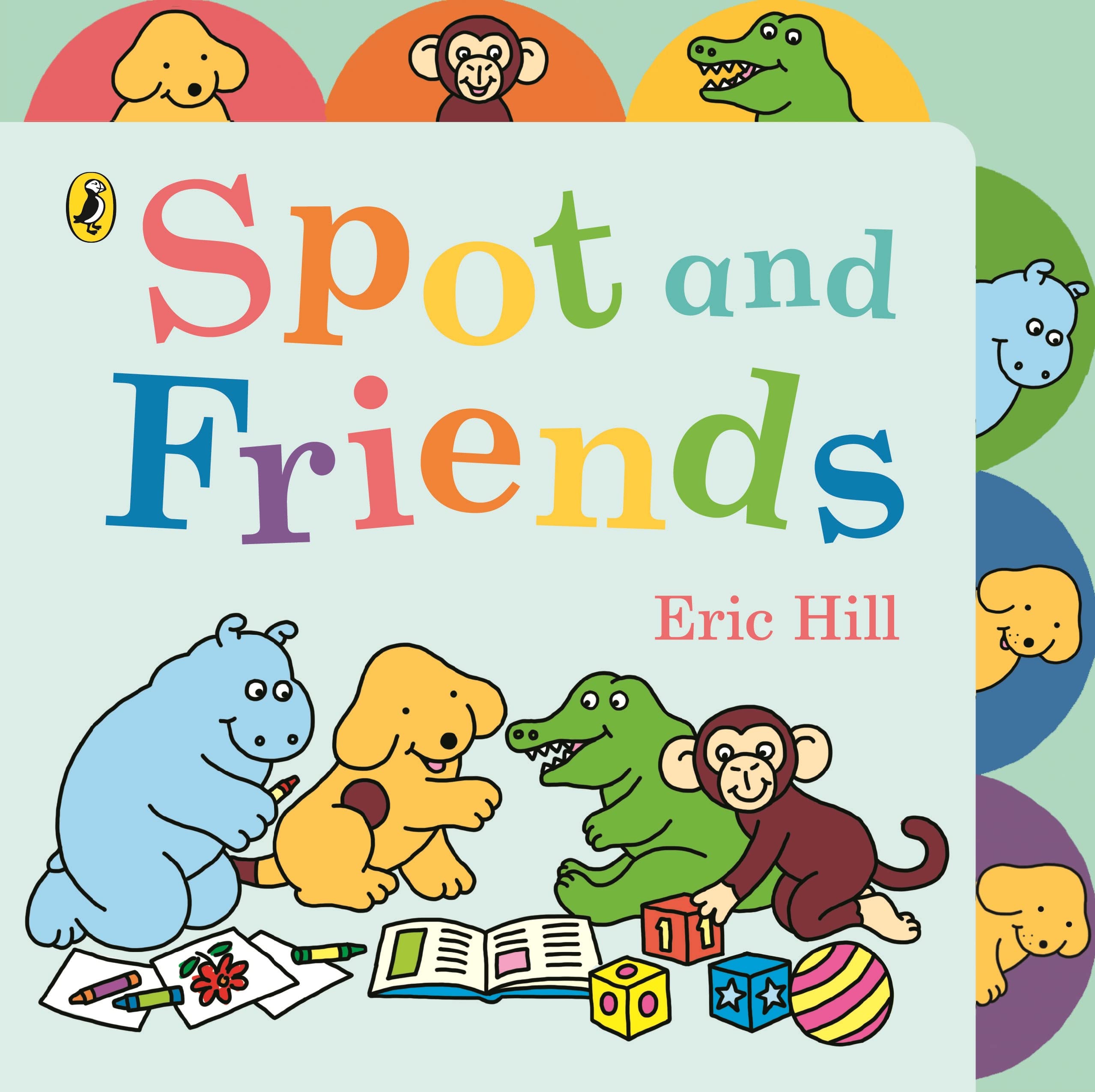 Spot and Friends Tabbed Board Book by Eric Hill 9780241616277