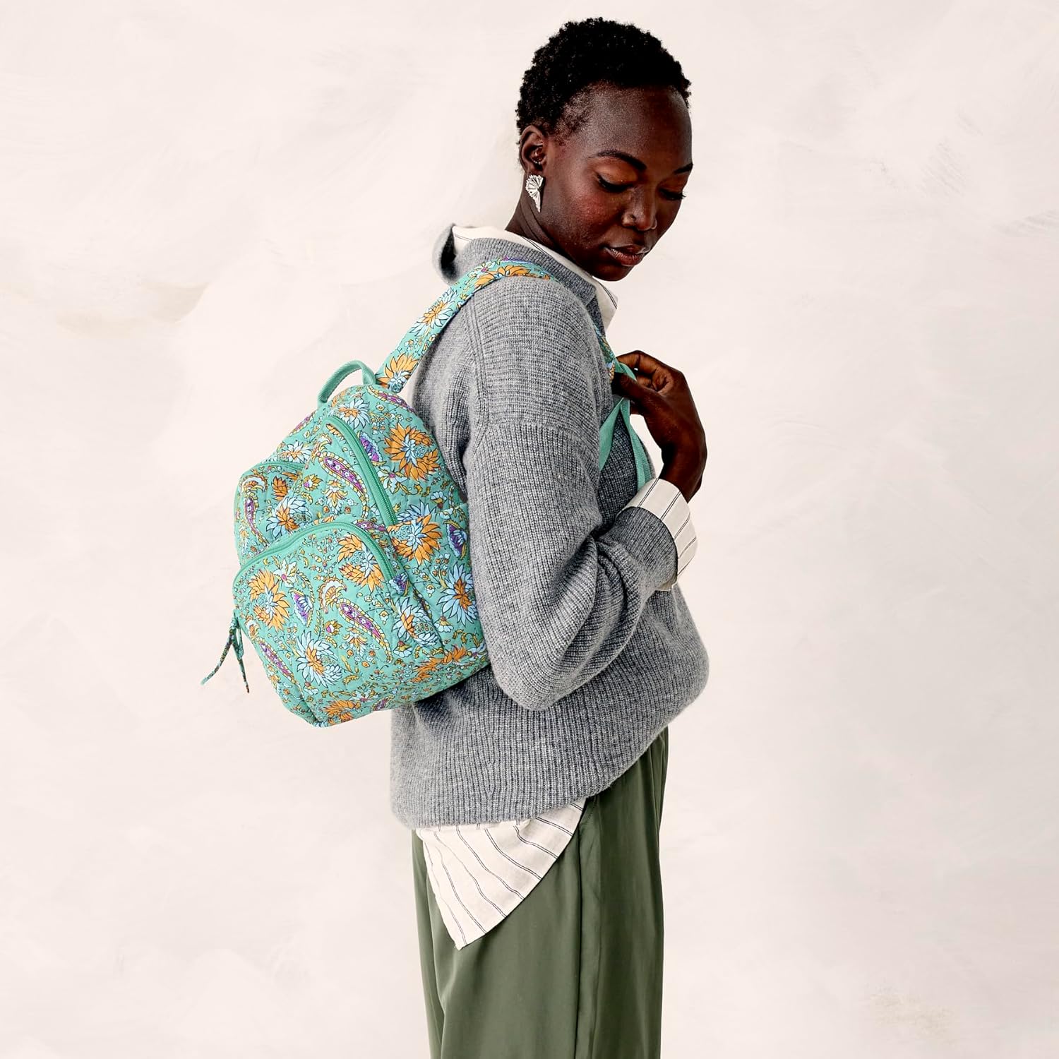 Women's Premium Cotton Small Banbury Backpack - Image 6