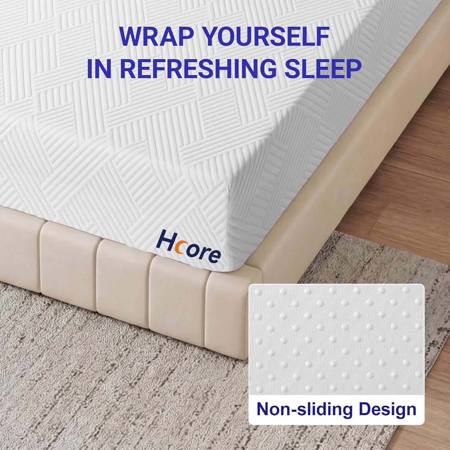 12 Inch Cal King Size Mattress-Cooling Gel Memory Foam Mattress in a Box, Fiberglass Free & CertiPUR-US Certified, Medium Firm Cal King Mattress with Pressure Relief, Bed in a Box Cal King Mattress