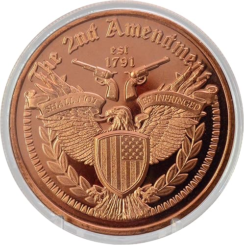 Vista 23 de Don't Tread On Me Give Me Liberty Or Give Me Death Gadsden Snake 1 oz Pure .999 Cobre Redondo Moneda Coleccionable en cápsula No me pises