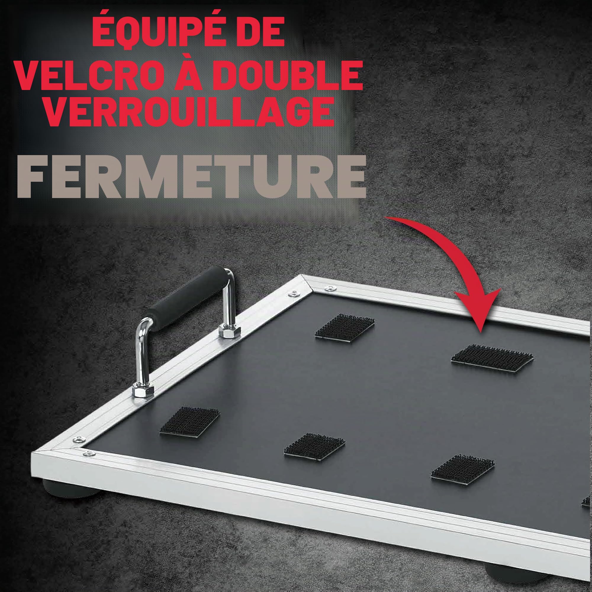 Gator Cases G-TOUR Series Pedal board pour guitare avec étui ATA, roues et poignée de traction; Large: 24" x 11" (G-TOUR PEDALBOARD-LGW)