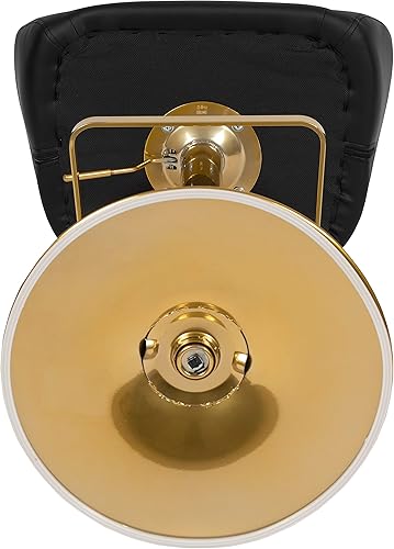 Miniatura 10 de Flash Furniture Erik Taburete de bar contemporáneo de altura ajustable con reposapiés y respaldo medio redondeado, taburete tapizado de altura de