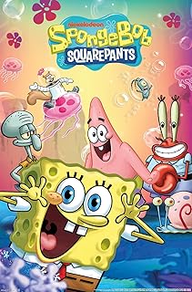 Nickelodeon SpongeBob SquarePants (1999) - Key Art Wall Poster, 34L" x 22.4W", Unframed Version