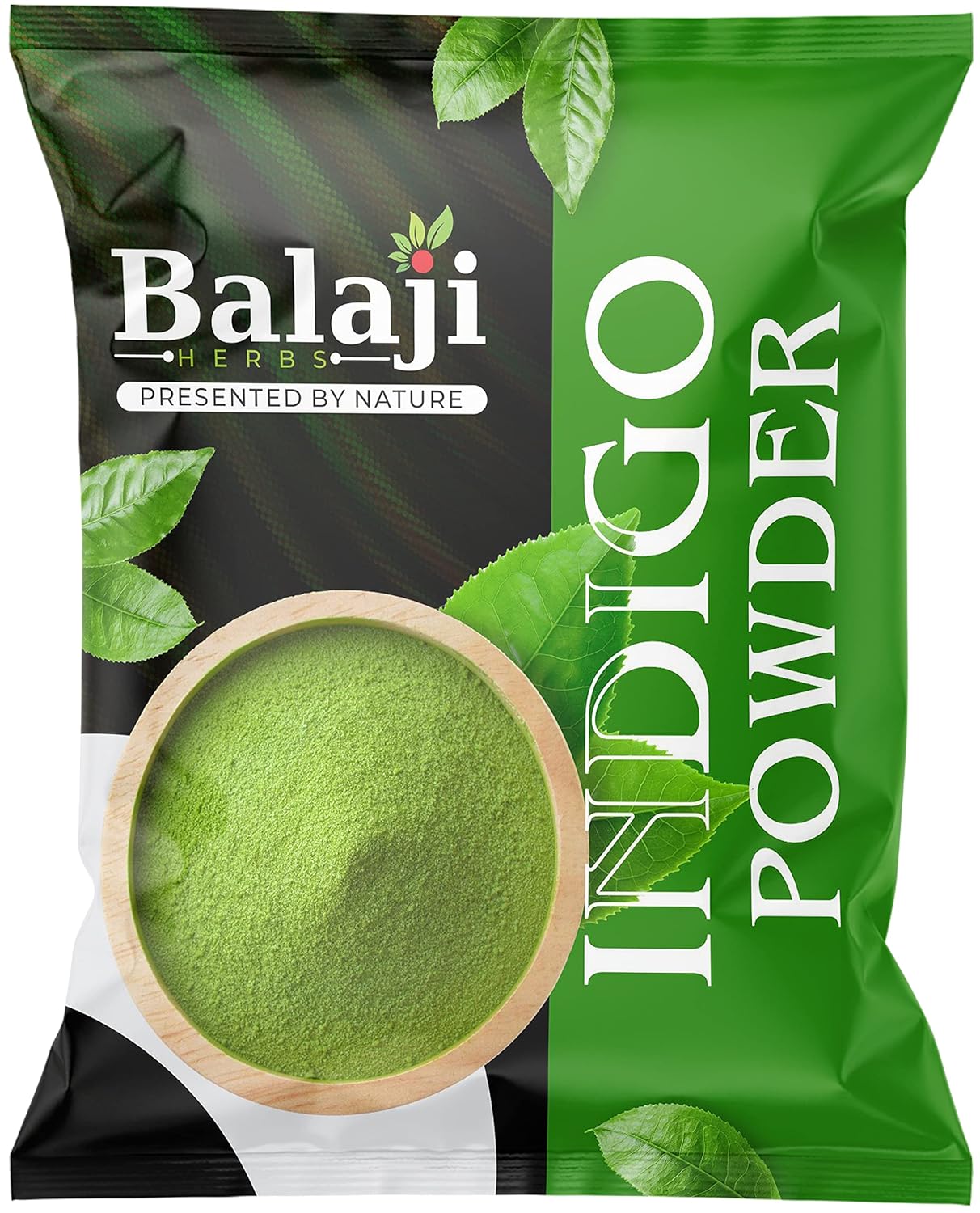 Buy Balaji Herbs Indigo Powder for Hair black (200 Grams) 100 Pure