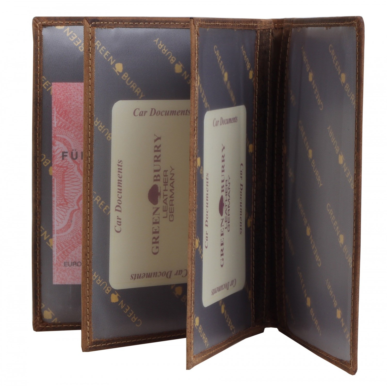 Greenburry Vintage etui na dokumenty skóra 12 cm