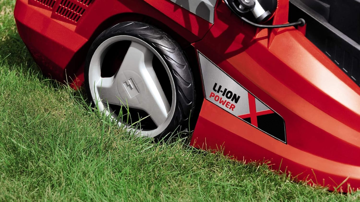 GE-CM 36LI Power X-Change Cordless Lawnmower 36cm 36 Volt 2 x 18V 3.0Ah Li-Ion