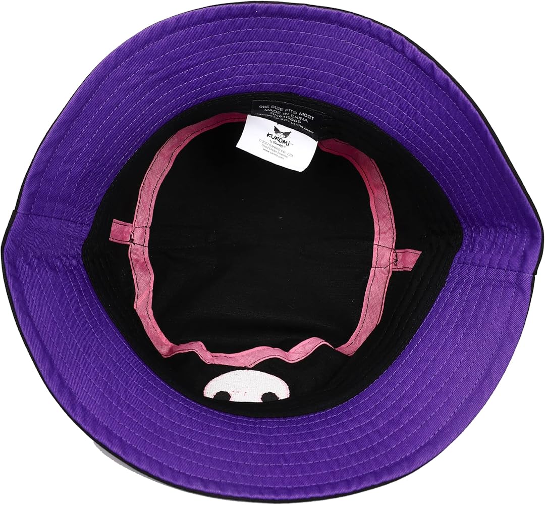 Amazon.com: Bioworld My Melody Kuromi Inspired Black unisex Bucket