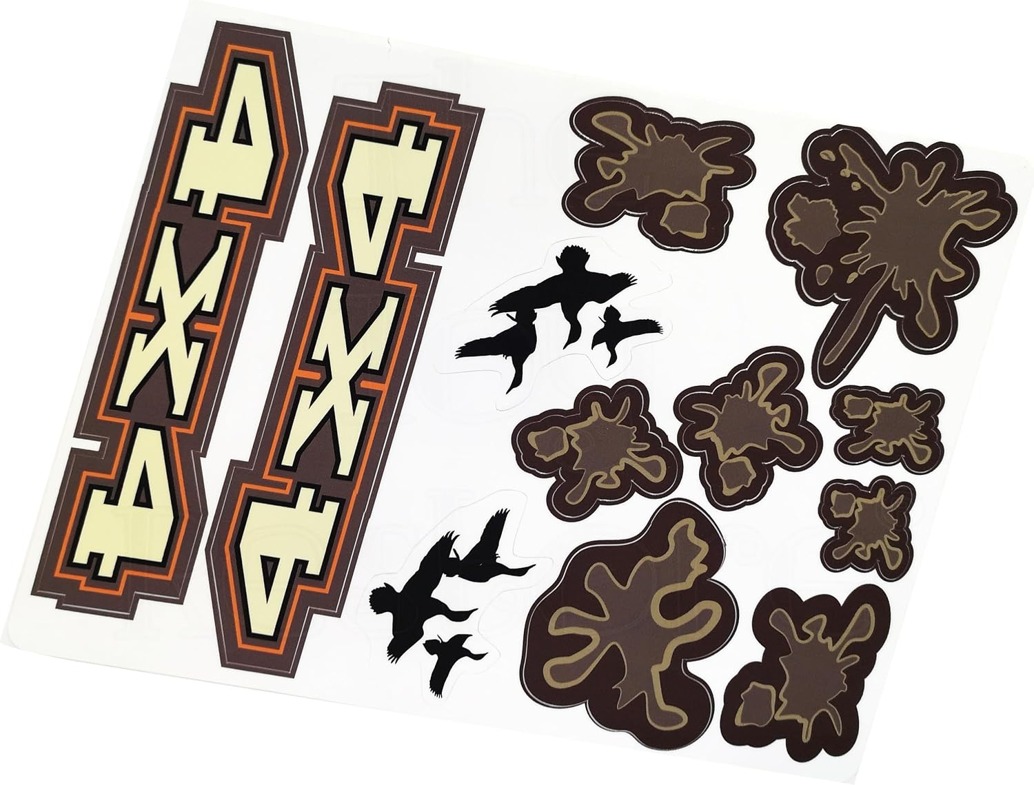 Toy Restore 4x4 Mud Splatter DIY Decals Custom Camo Stickers Ride-on Car Truck