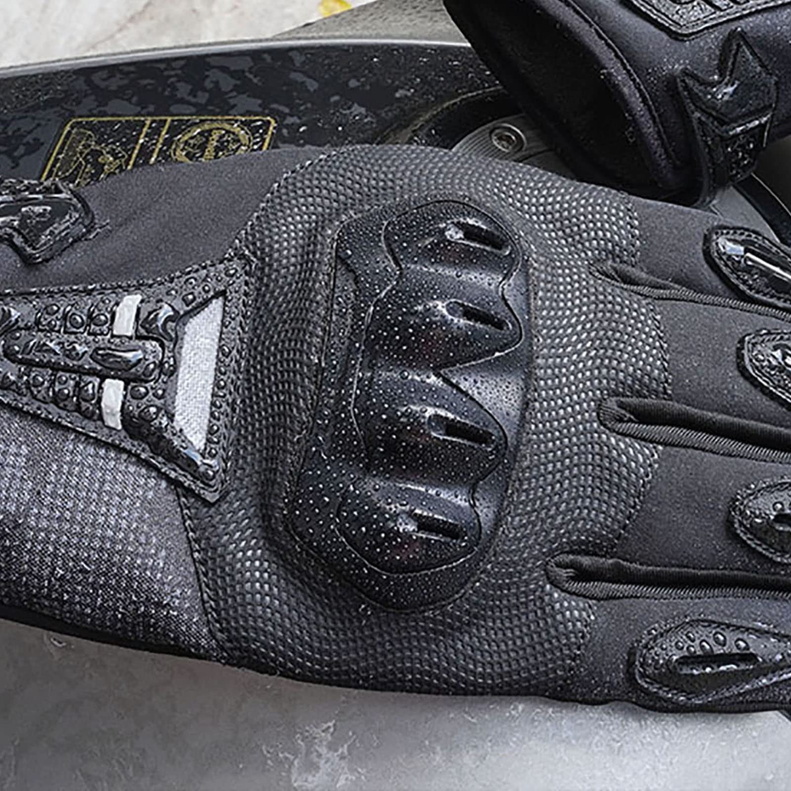 Course sur Route Gants de Doublure en Velours Gants de Moto Gantelet Anti-Chute Coupe-Vent pour l'escalade Ski de Motoneige