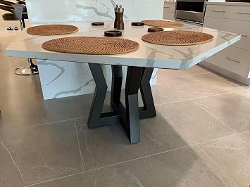 Hourglass Style Metal Table Base