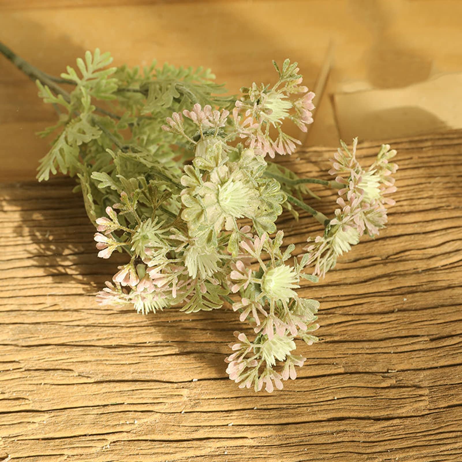 Petite fleur artificielle chrysanthème sauvage pour mariage et maison