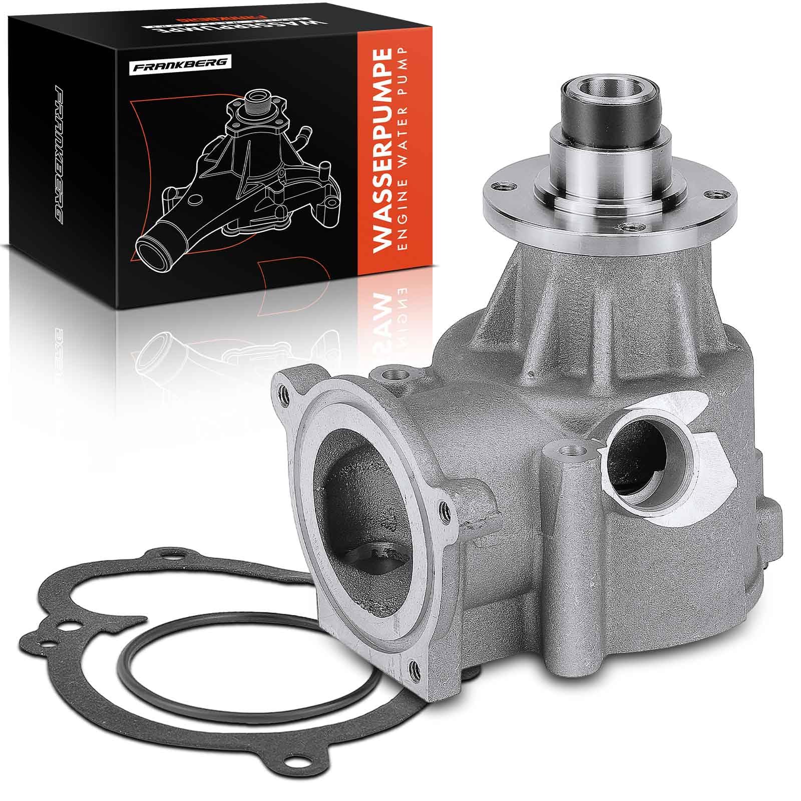Frankberg Bomba de agua/bomba de refrigerante con juntas 11517831907 | Compatible con: Serie 3 Coupé E46, Serie 3 Convertible E46