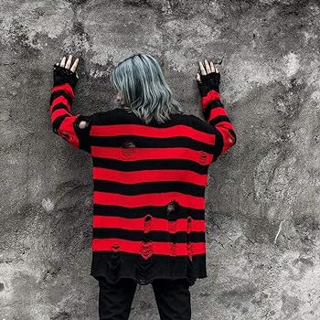 289マンシングウェア◆セーター 長袖ニット Mサイズ 赤x黒系レッドxブラック Munsingwear - マンシングウェア ジップアップジャケット ニット